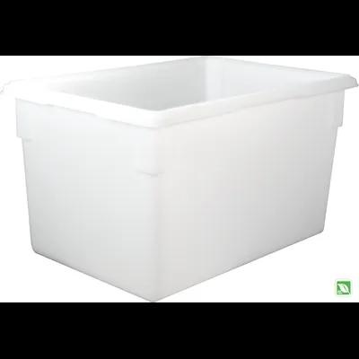 Food Storage Box 26X18X15 IN White HDPE Food Safe 6/Case