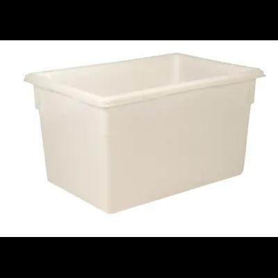 Food Storage Box 26X18X15 IN White HDPE Food Safe 6/Case