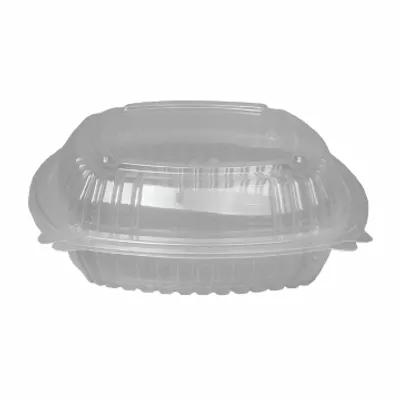 Take-Out Container Hinged With Dome Lid 8X8 IN PP Clear Square 180/Case