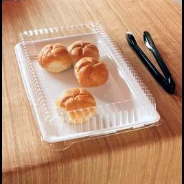 Lid Dome 12X18 IN Plastic Rectangle For Container Unhinged 40/Case