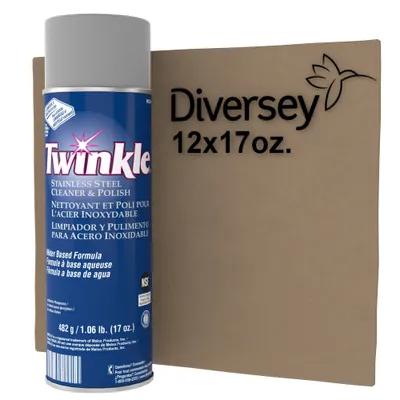 Malco Twinkle® Stainless Steel Cleaner & Polish 17 FLOZ Aerosol RTU Water-Based 12/Case