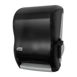 Tork H21 Paper Towel Dispenser 9.25X12.94X15.5 IN Plastic Wall Mount Smoke Hard Roll Lever Dispensed 8IN Roll 1/Each