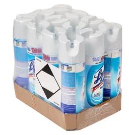 Lysol® Crisp Linen One-Step Disinfectant 19 FLOZ Multi Surface Aerosol Germicidal 12/Case