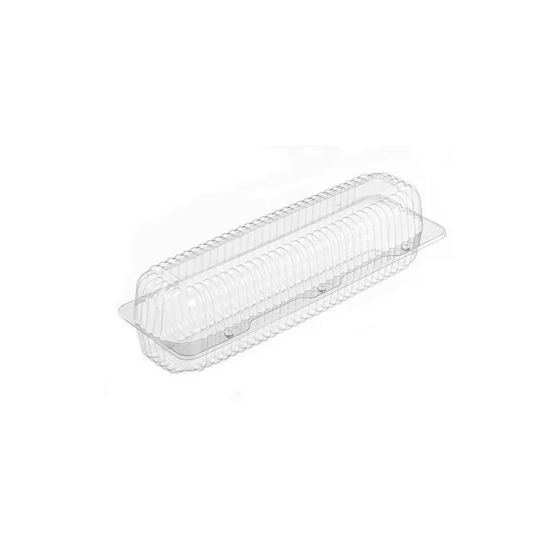 Polar Pak® Hoagie & Sub Take-Out Container Hinged With Dome Lid 17X6 IN OPS Clear 100/Case