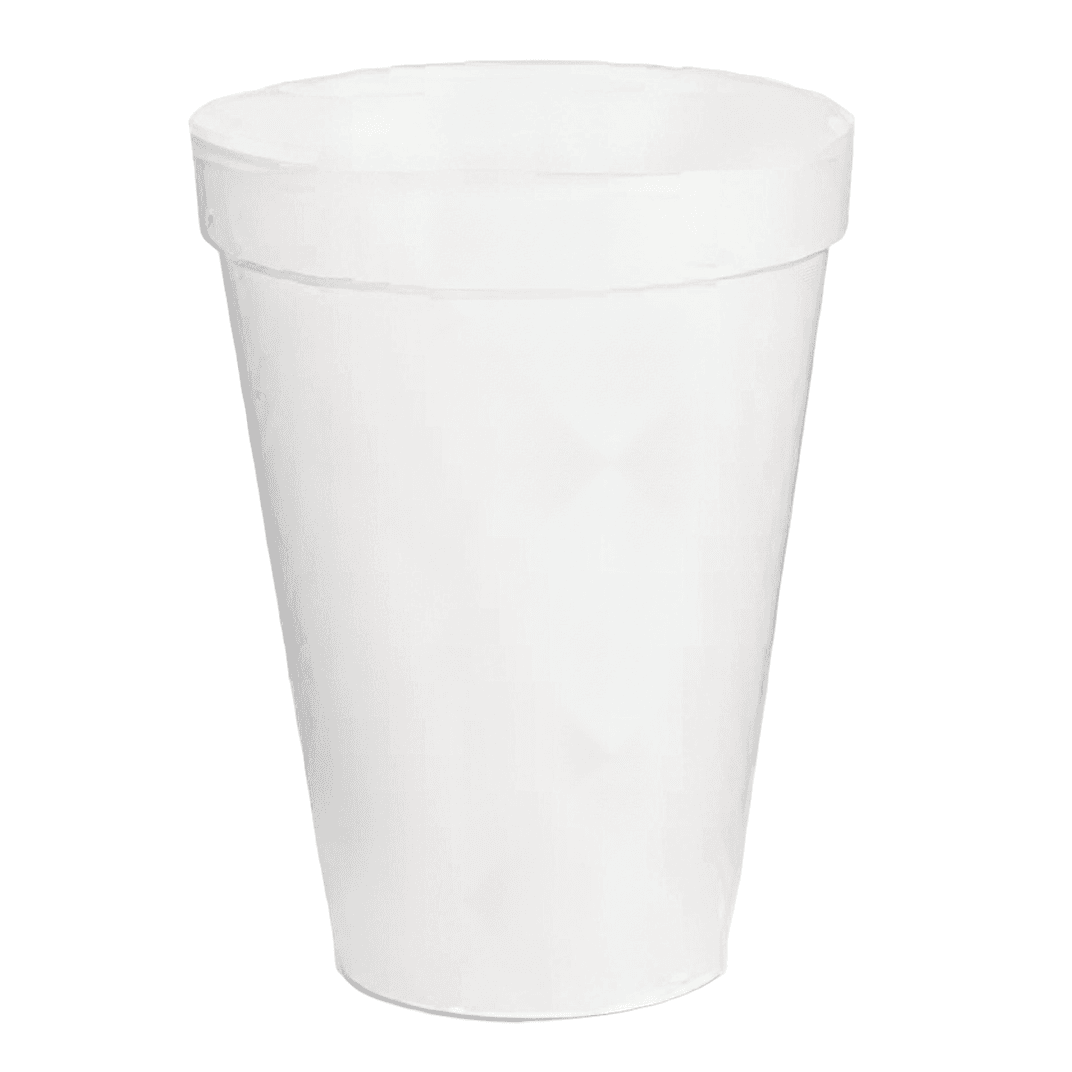 Cup Tall 12 OZ Polystyrene Foam White 1000/Case