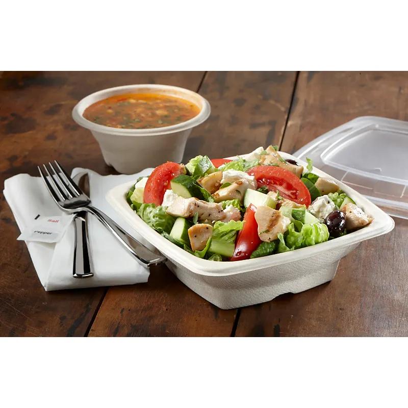 Bowl 16 OZ Pulp Fiber Natural Square 300/Case