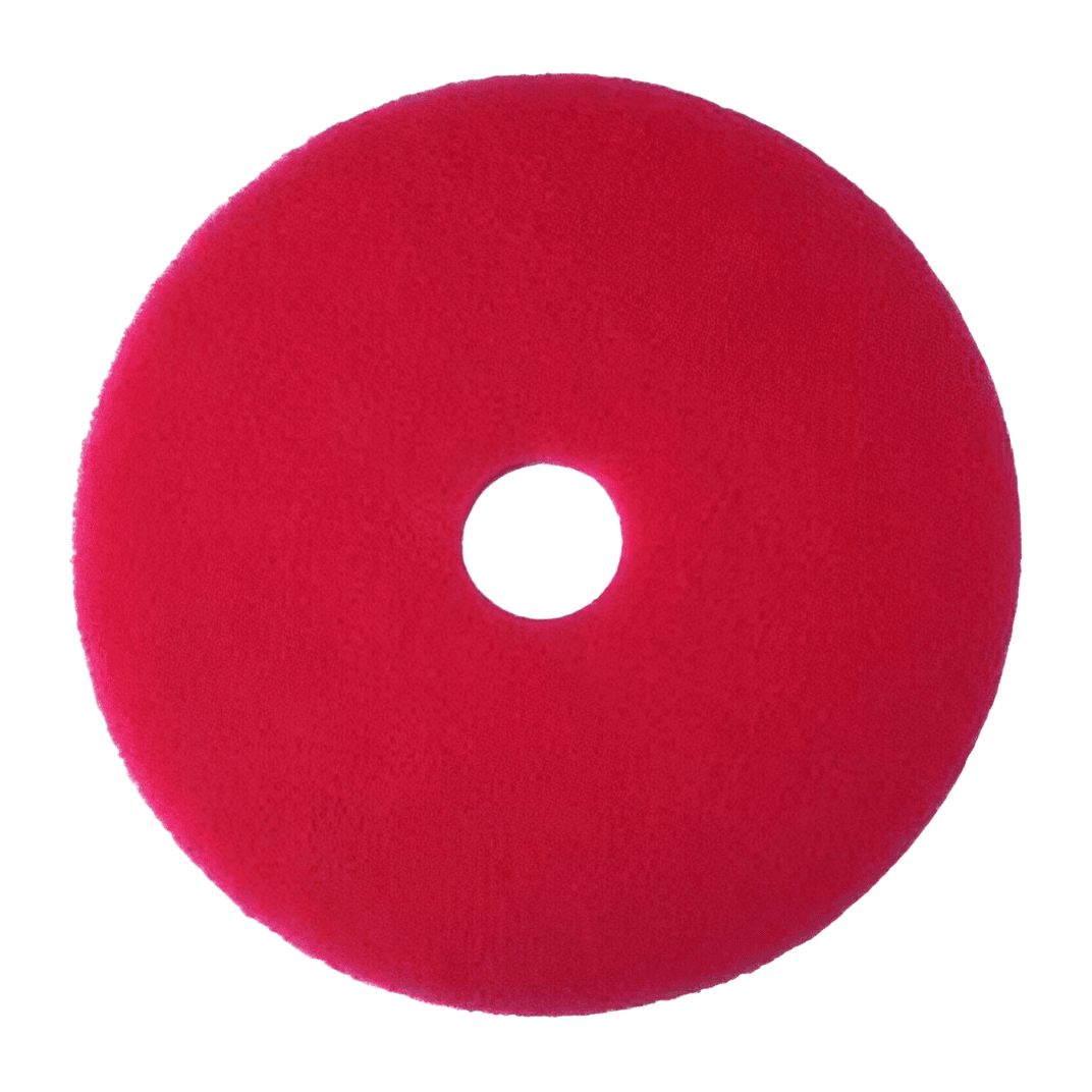 Victoria Bay Buffing Pad 14 IN Red 5/Case