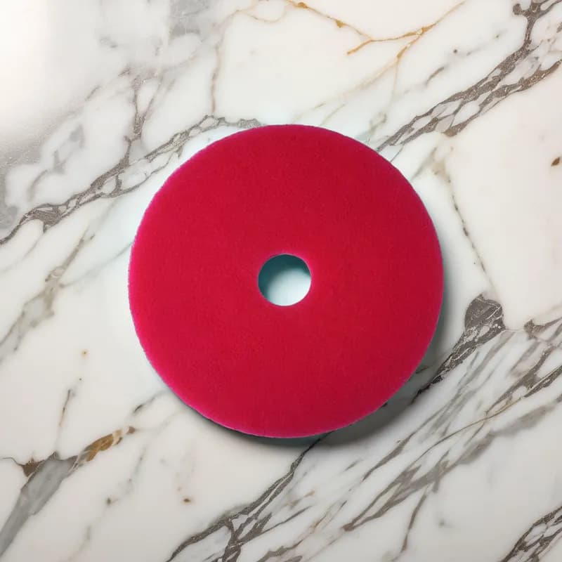Victoria Bay Buffing Pad 14 IN Red 5/Case