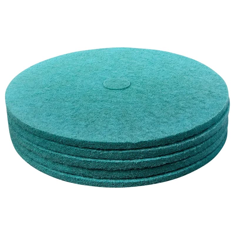 Victoria Bay Burnishing Pad 27 IN Aqua 5/Case