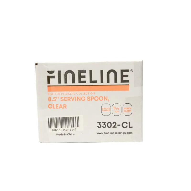 Platter Pleasers Serving Spoon 8.5 IN PS Clear Individually Wrapped 144/Case