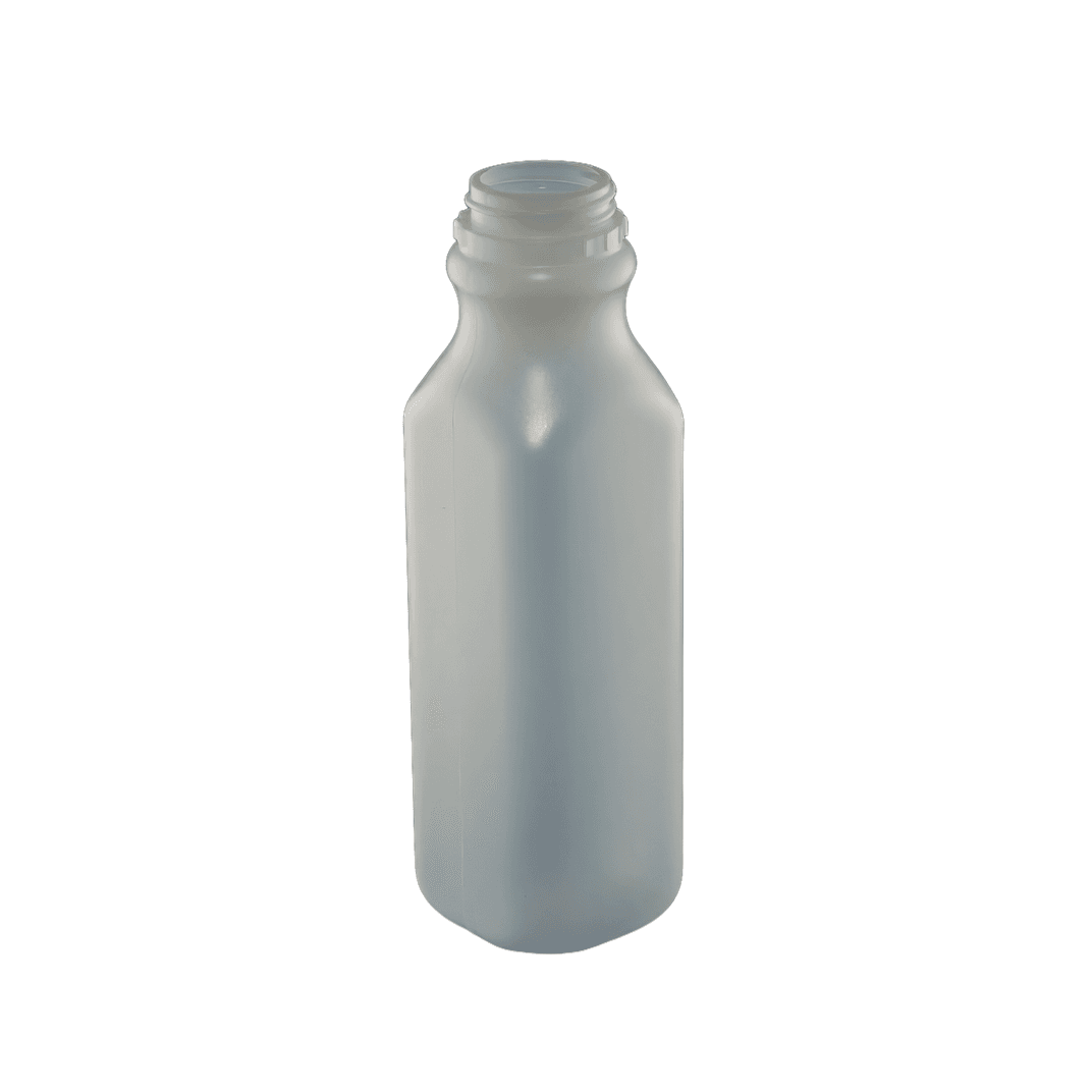 Bottle 16 OZ HDPE DBJ Finish Screw Top 400/Case