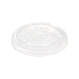 KODACUP Lid Flat 4.2X0.4 IN PET Clear For 32 OZ Cold Cup With Hole 500/Case