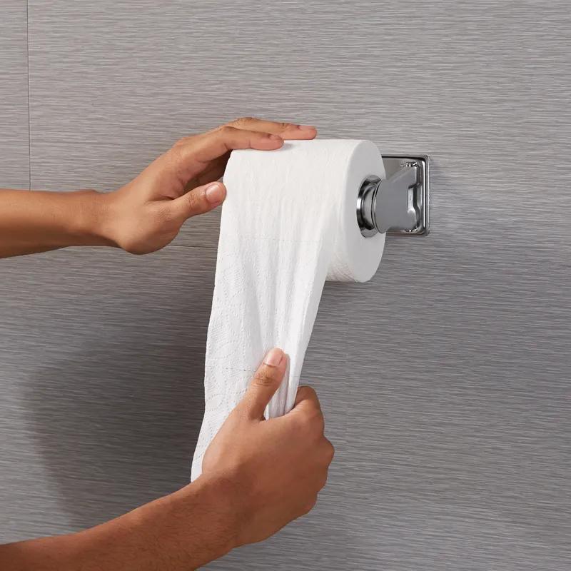 Pacific Blue Basic Toilet Paper & Tissue Roll 4X3.8 IN 2PLY White Embossed Standard EPA Indicator 550 Sheets/Roll