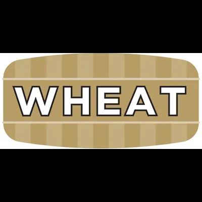 Wheat Label Oval 1/Roll