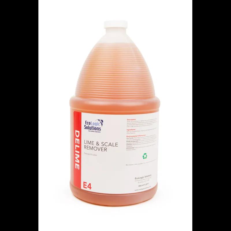 Citrus Scent Delimer & Descaler 1 GAL Multi Surface Neutral Liquid Acid Replacement 4/Case