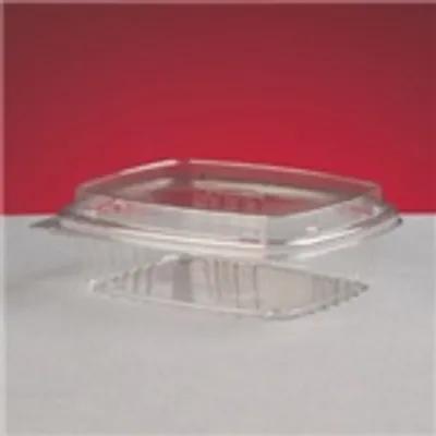 Take-Out Container Hinged With Dome Lid 5.51X4.88X1.75 IN PET Clear Square 200/Case