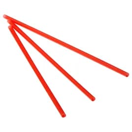 Victoria Bay Sip Stirrer 5 IN Plastic Red Unwrapped 1000 Count/Pack 10 Packs/Case 10000 Count/Case