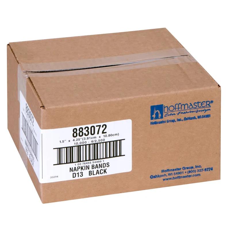 Napkin Bands Black Paper 10000/Case