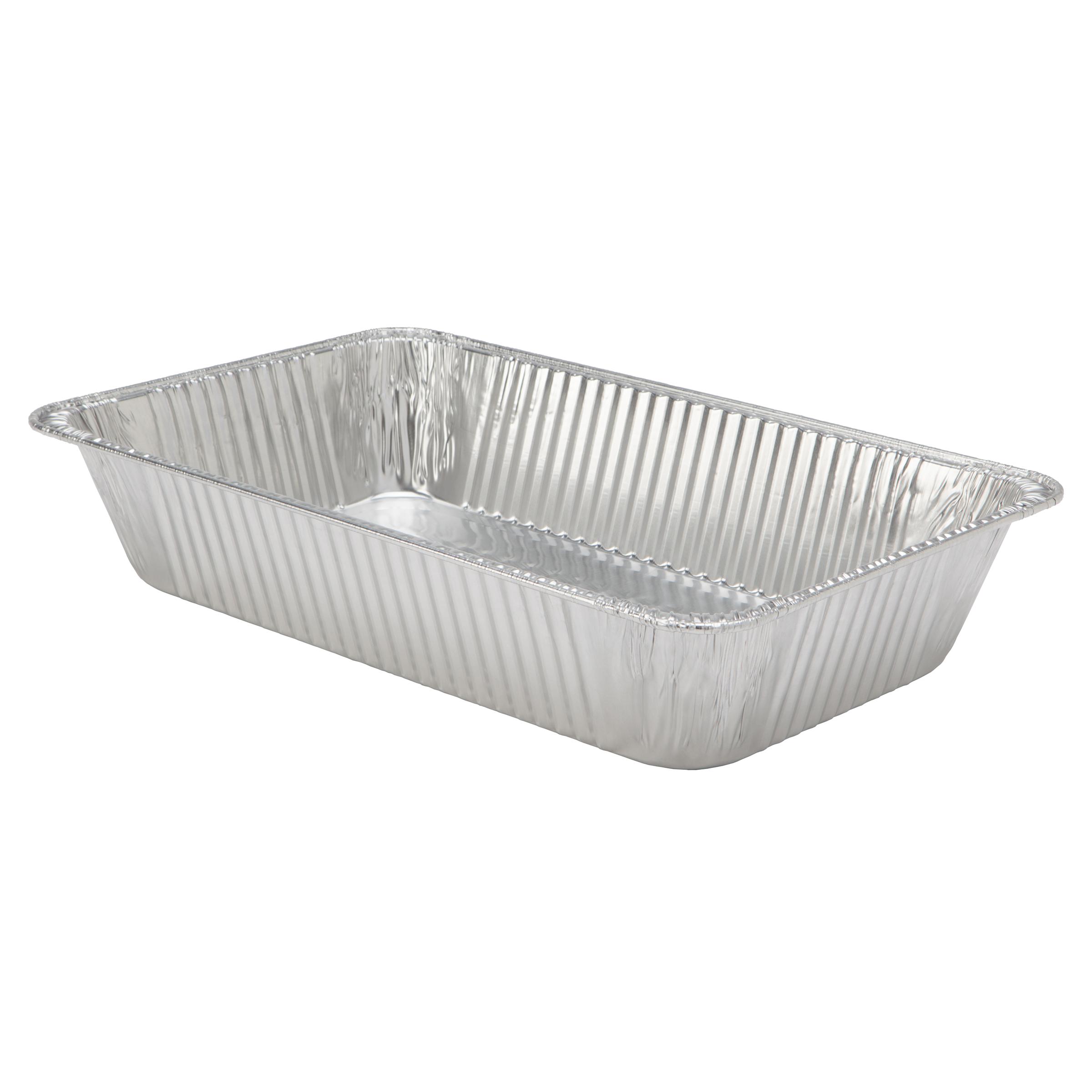 Steam Table Pan Full Size Aluminum Silver Deep 50/Case