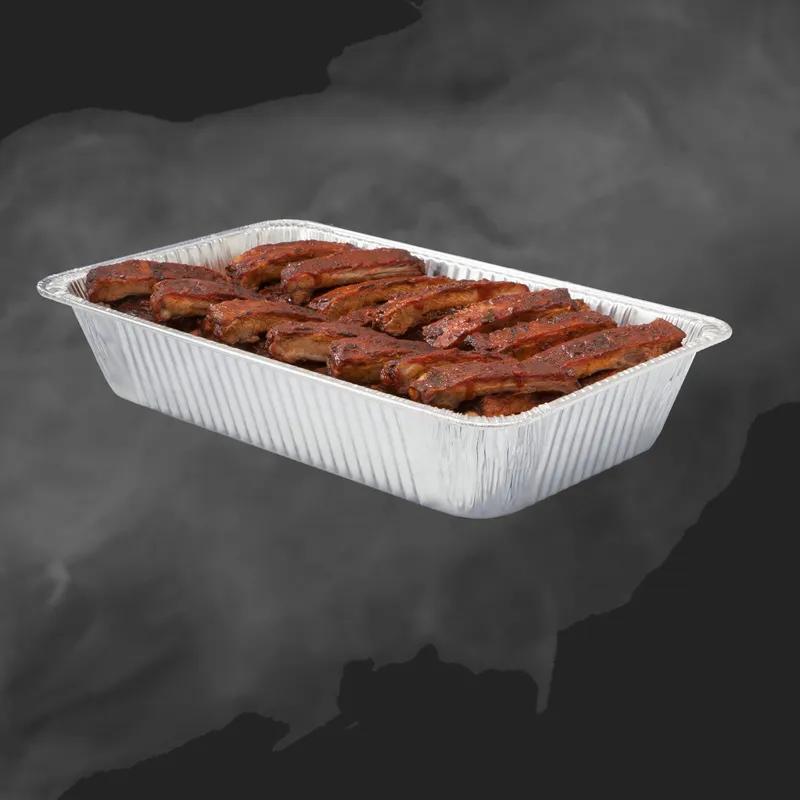 Steam Table Pan Full Size Aluminum Silver Medium 50/Case