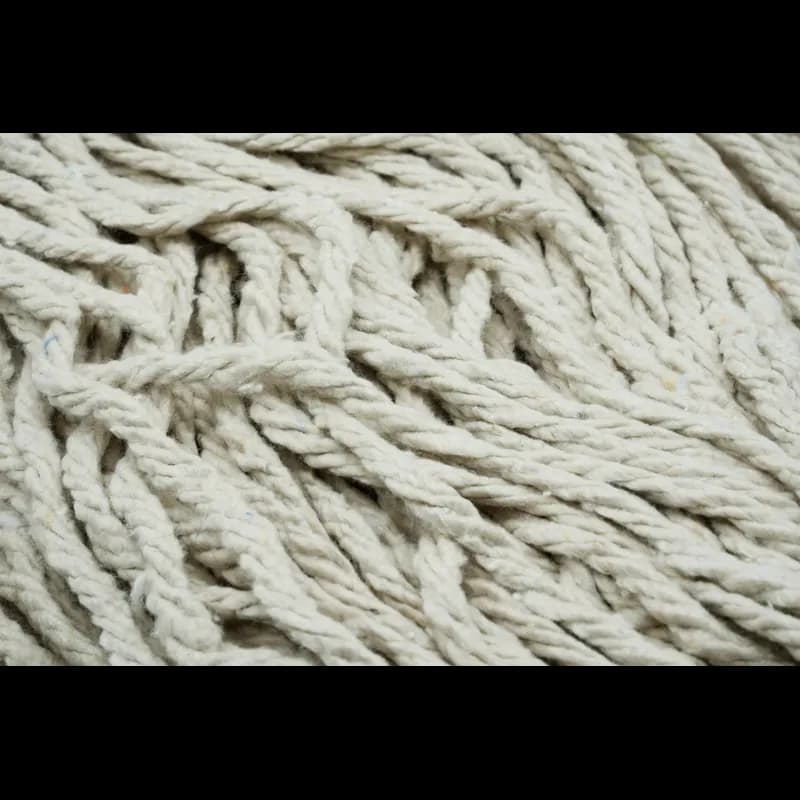 Victoria Bay Mop Head White Cotton 4PLY Cut End 12/Case