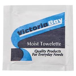 Victoria Bay Moist Towelette Wipe 4X7 IN 100 Sheets/Pack 10 Packs/Case 1000 Sheets/Case