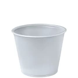 Solo® Souffle & Portion Cup 5.5 OZ PS Translucent Round Stackable 250 Count/Pack 10 Packs/Case 2500 Count/Case