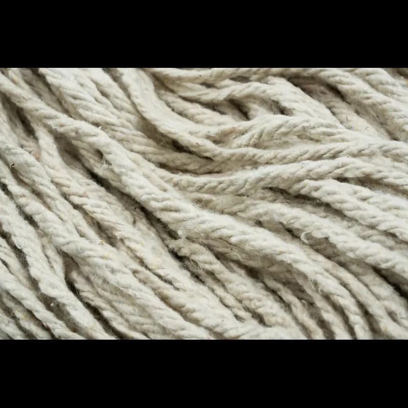Victoria Bay Mop Head White Cotton 4PLY Cut End 12/Case