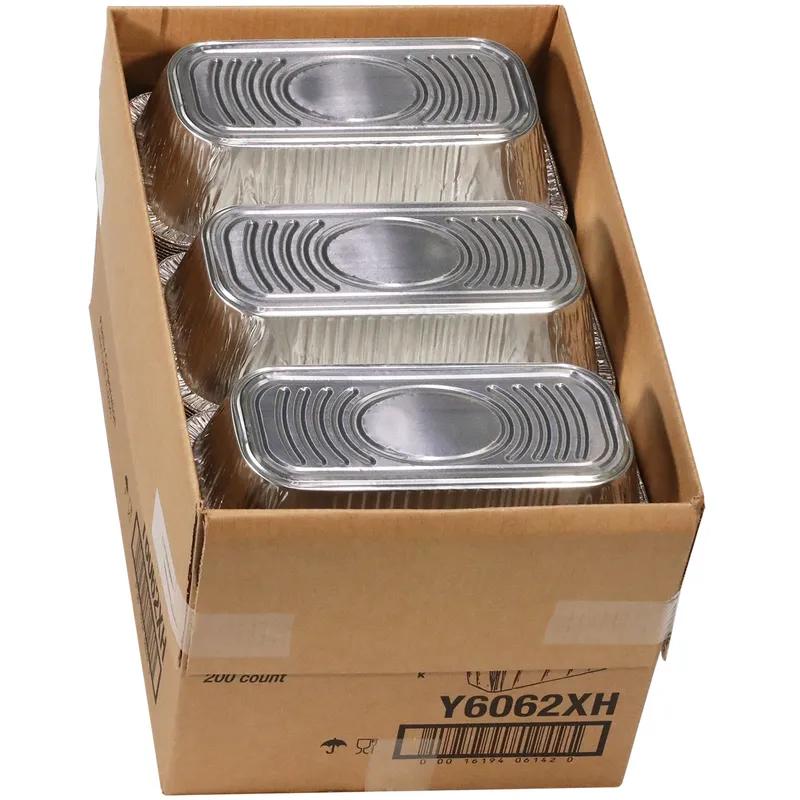 Steam Table Pan 1/3 Size 11.8X5.6X3.3 IN Aluminum Silver 200/Case