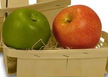 Till Basket 11.75X6X4 IN 4 QT Wood Natural Wood Slat 15/Case