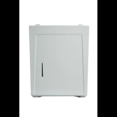 Paper Towel Dispenser Metal Wall Mount White C-Fold Multifold 1/Each