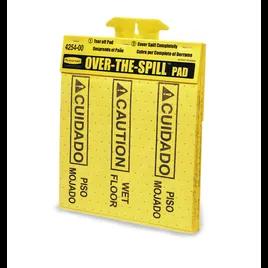 Over the Spill® Absorbent Pad 16.5X14X0.08 IN Yellow PP 264/Case