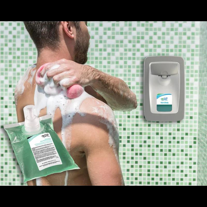 Hair & Body Wash Liquid 1000 mL Tropical Lime Teal Moisturizing 6/Case