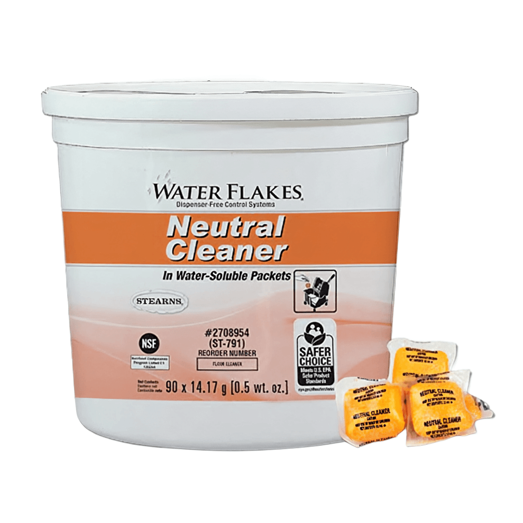 Water Flakes® Floor Cleaner Neutral 400/Case