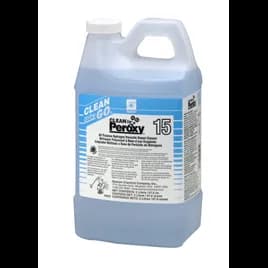 Clean by Peroxy® Clean on the Go® 15 Spring Rain All Purpose Cleaner 2 L Multi Surf Acidic Concentrate Peroxide 4/Case