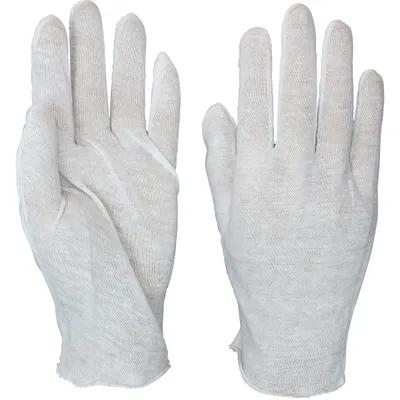 Inspector Gloves Mens Large (LG) White Light Weight Cotton 1200/Case