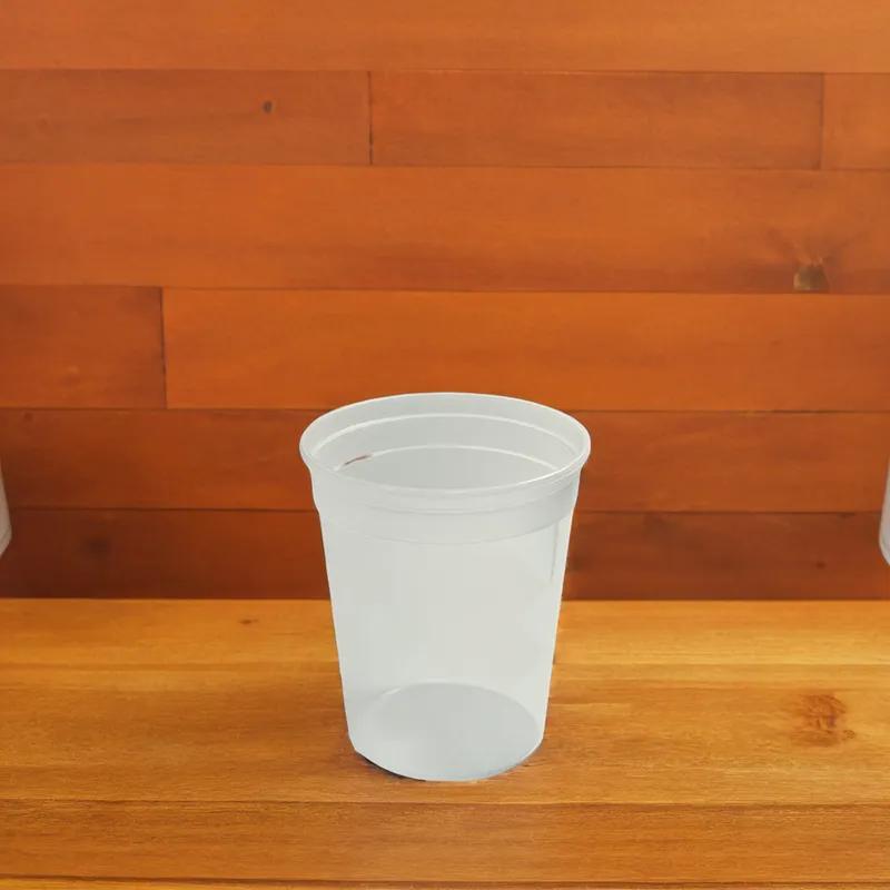 Deli Container Base 32 OZ PP Clear Round 500/Case