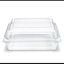 Crystal Seal® Take-Out Container Hinged 7.8X7.6X2.67 IN PET Smooth Wall 200/Case
