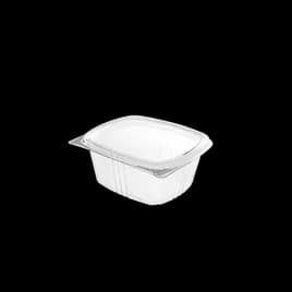 Deli Container Hinged 16 OZ 5.6X4.9X2.4 IN RPET 200/Case