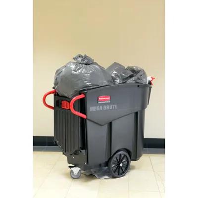 Brute® Curbside Trash 120 GAL 480 QT Black Plastic 1/Each