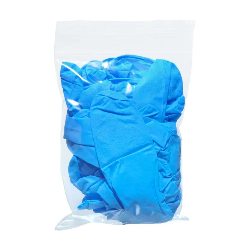 Examination Gloves Large (LG) Purple Nitrile Disposable 2/Bag