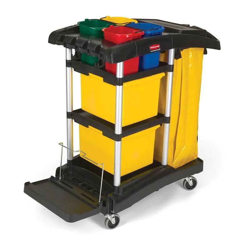 Disinfecting Pail 5 QT Blue Red Green Yellow 4-Pack 1 Set 1/Case