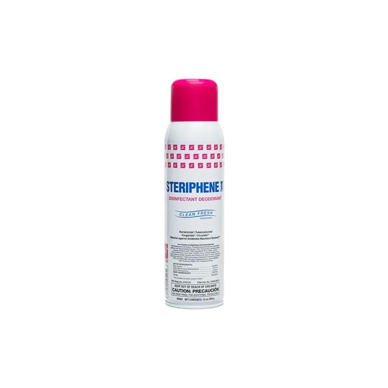 Steriphene II® Brand Disinfectant Deodorant (Clean Fresh Fragrance) Aerosol RTU 20 FLOZ 12/Case