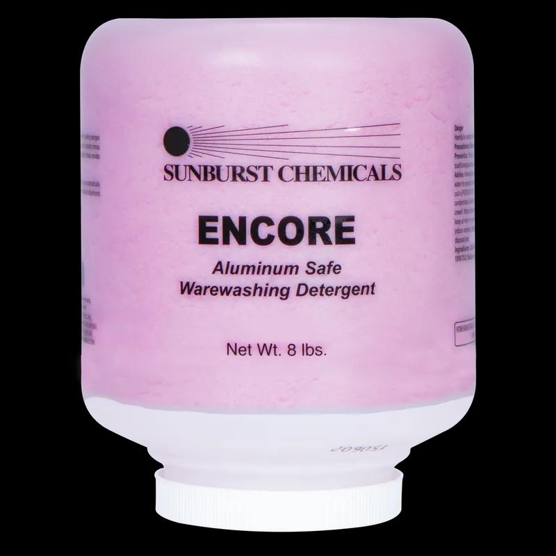 Encore Dishmachine Detergent 8 LB Solid Metal Safe 4/Case