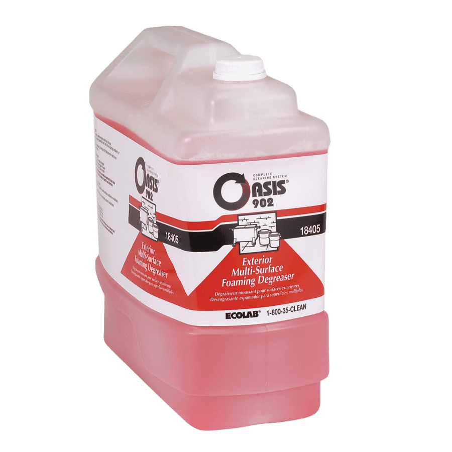 Oasis 902 All Purpose Cleaner Degreaser 2.5 GAL Multi Surface Exterior Foam 1/Case