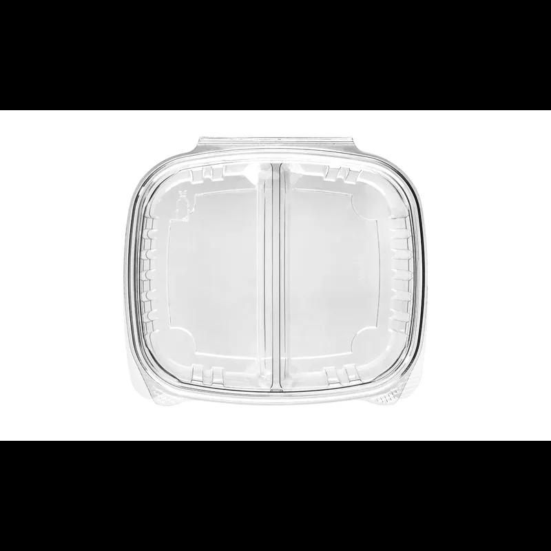 Deli Container Base & Lid Combo With Dome Lid 24 OZ 2 Compartment Plastic Clear 200/Case