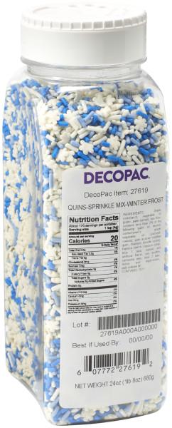 Sprinkle Blend 24 OZ Blue White Winter 1/Each