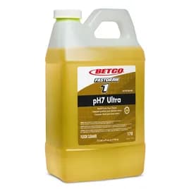 pH7 FastDraw® Ultra Lemon Floor Cleaner 2 L Daily Neutral Concentrate Liquid Low Foam 4/Case