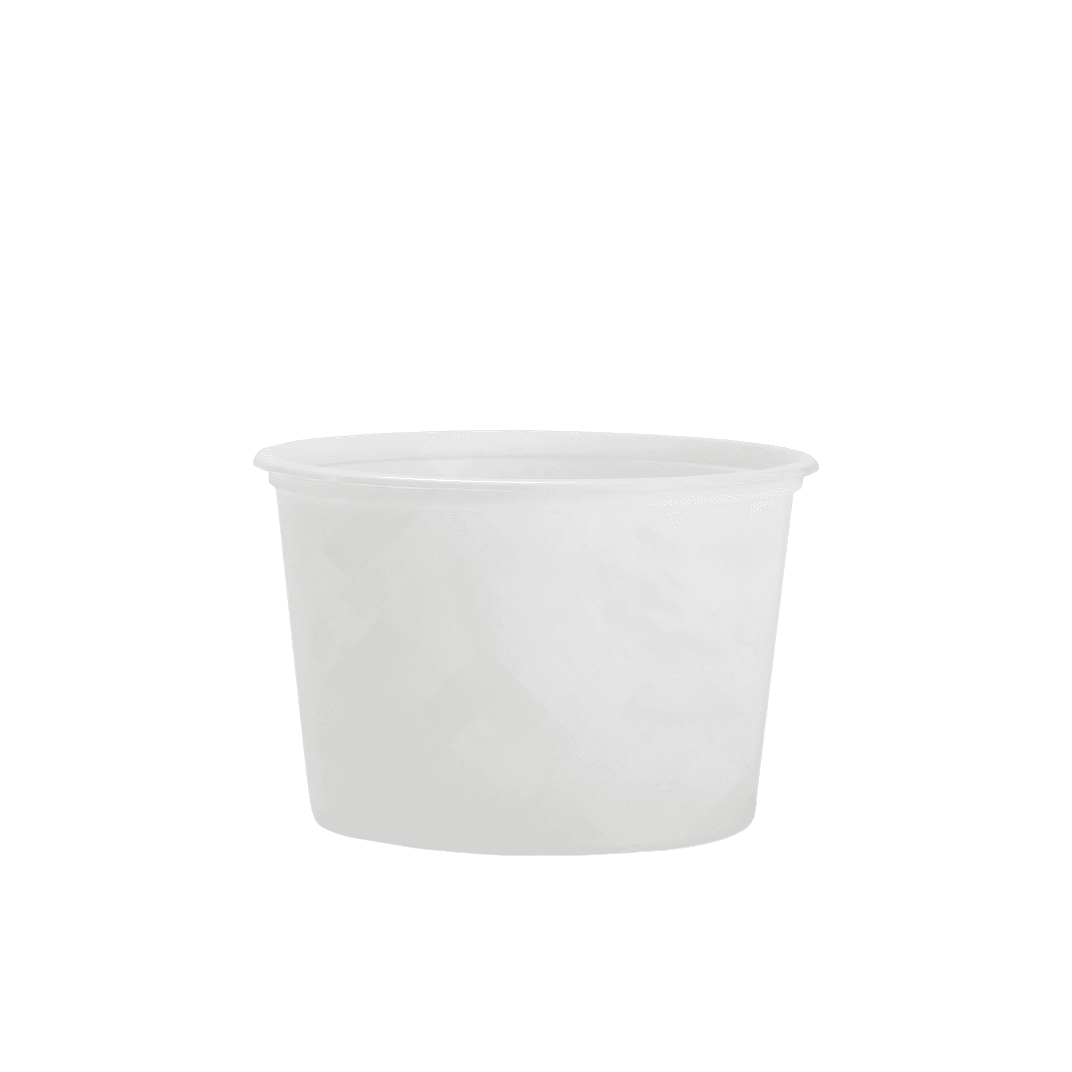 Deli Container Base 16 OZ Plastic Translucent 1000/Case