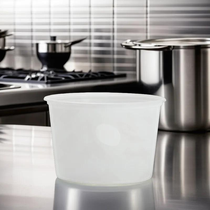 Deli Container Base 16 OZ Plastic Translucent 1000/Case